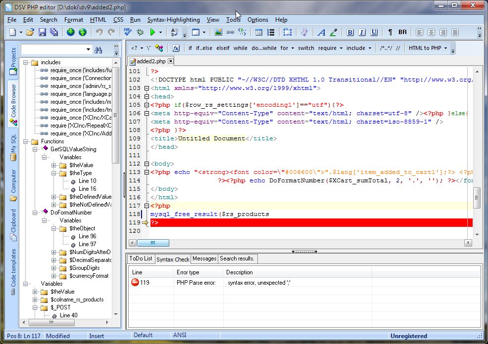 free php editor download